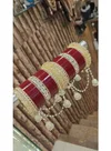 Bridal Set With Beautiful Shadow Jhumar Bangles